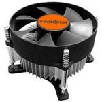 Frontech FT-0825 Support LGA 775 Socket CPU Cooler (Black)