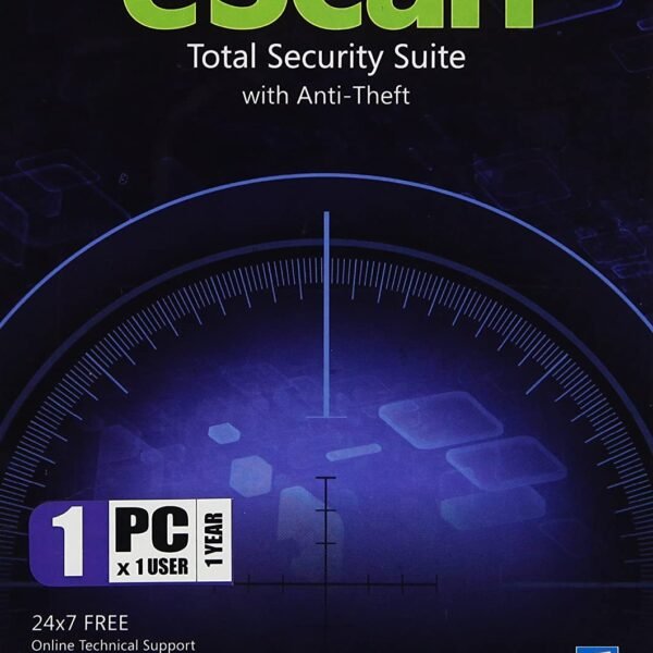 Escan Total Security Suite- 1 User 1 Year Global License, Free trial &  download available at Rs 360/piece in Hisar