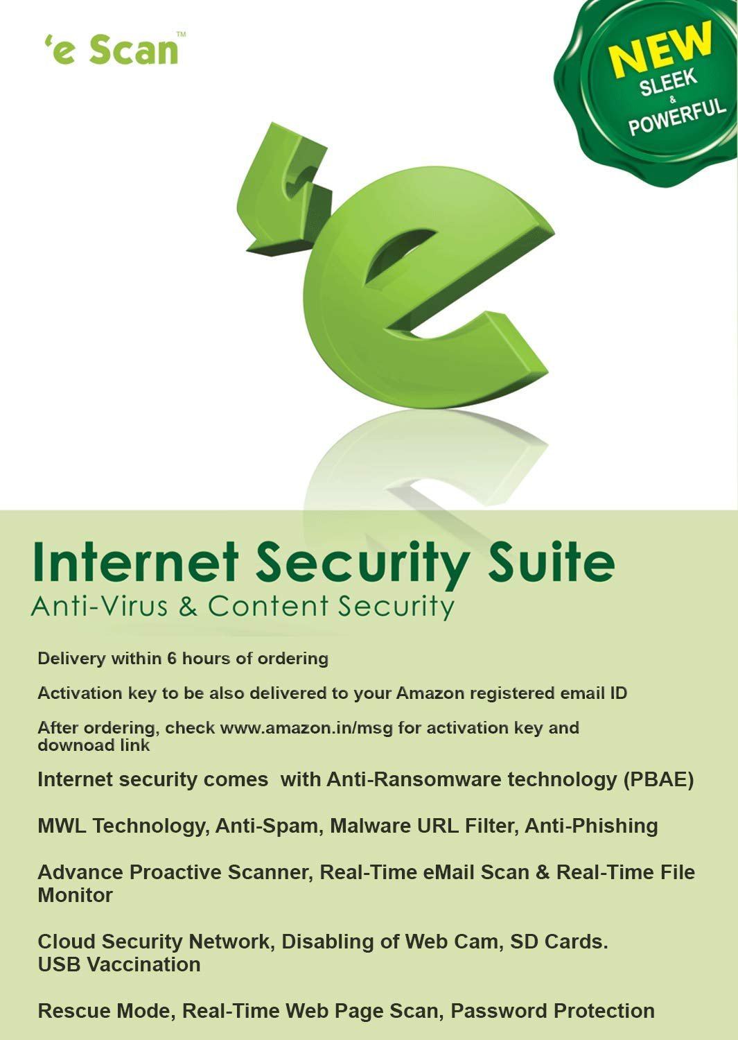 Buy eScan Antivirus Total Security Suite with Cloud Security with 3 User  and 3 Year Validity Online in India at Best Prices