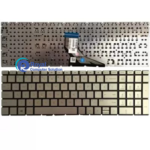 HP Pavilion 15 DA Silver Keyboard