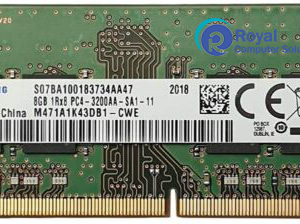 Samsung 16GB DDR4 3200MHz SODIMM PC4-25600 CL22 2Rx8 1.2V 260-Pin SO-DIMM  Laptop Notebook RAM Memory Module M471A2K43DB1-CWE