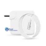 Fugen Adapter Laptop Charger Compatible for Apple L Pin MG1 16.5v 3.65a for Unibody MB Pro 11", 13", 15.4"