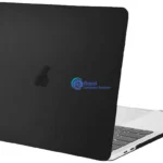Hard Shell case Cover for Apple MacBook Air 13 inch [2020 2019 2018 Release] M1 A2337 A2179 A1932 with Retina Display Touch id MacBook Air Shell Case Cover (Black)