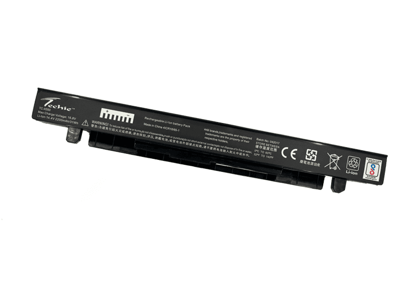 Techie Compatible Battery for Asus X550 – X450 S, A550, F550 Series Laptops (2200mAh, 4-Cell) - Image 2