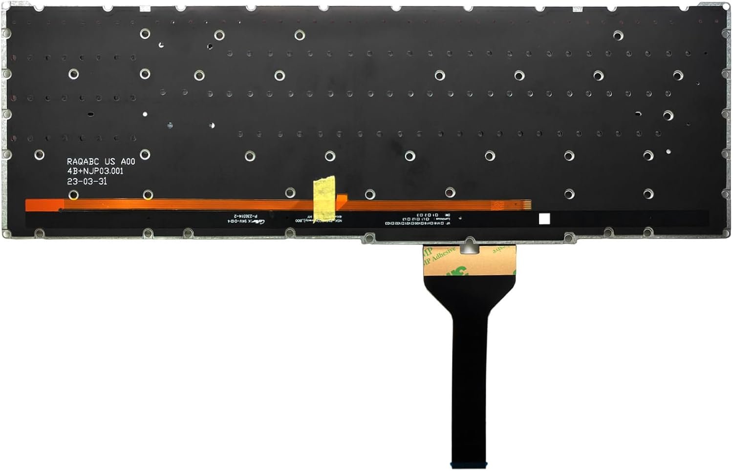 Laptop Keyboard for Acer Nitro 5 AN515-55, AN515-56, AN515-57, AN515-58, AN515-45,AN517-52 Backlight With Red Key - Image 2