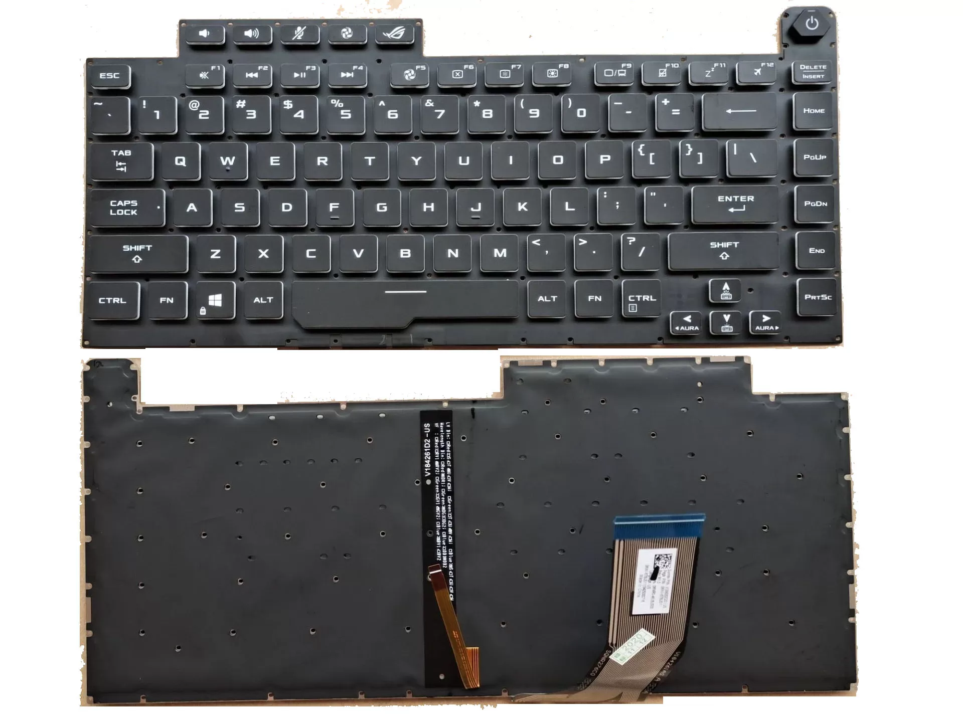 Laptop Keyboard for Asus G531, G531G, G531GT, G531GU with RGB backlight - Image 2