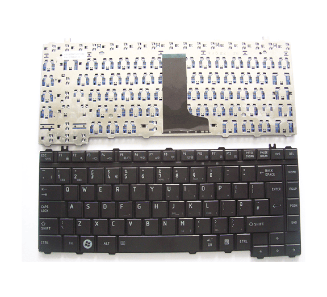 Laptop Keyboard For Toshiba Satellite L300, M300, A300, L450, M310, L455D, A305 Series Laptops - Image 2