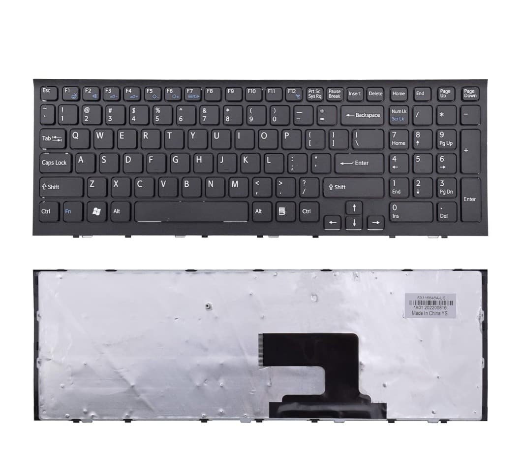 Laptop Keyboard for SONY VPCEH, VPC-EH Series Laptops with FRAME - Image 2