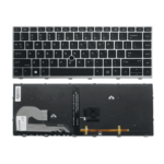 Laptop Keyboard For HP EliteBook 840 G5, L11307-001, 846 G5, 745 G5 Laptops With Backlight and Mouse