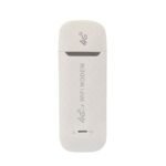 ZEORGIA 4G LTE USB WiFi Dongle with All SIM Network Support | Plug & Play Data Card with up to 150Mbps Speed WiFi Hotspot | WiFi Router for 10 People (‎ZR-UD-002 (White))