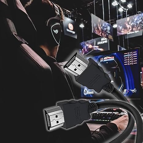 Ultra Speed HDMI Cable 3D, 4K Ultra HD, HDMI Arc 1.5 Meter HDMI Cable (Black) - Image 5