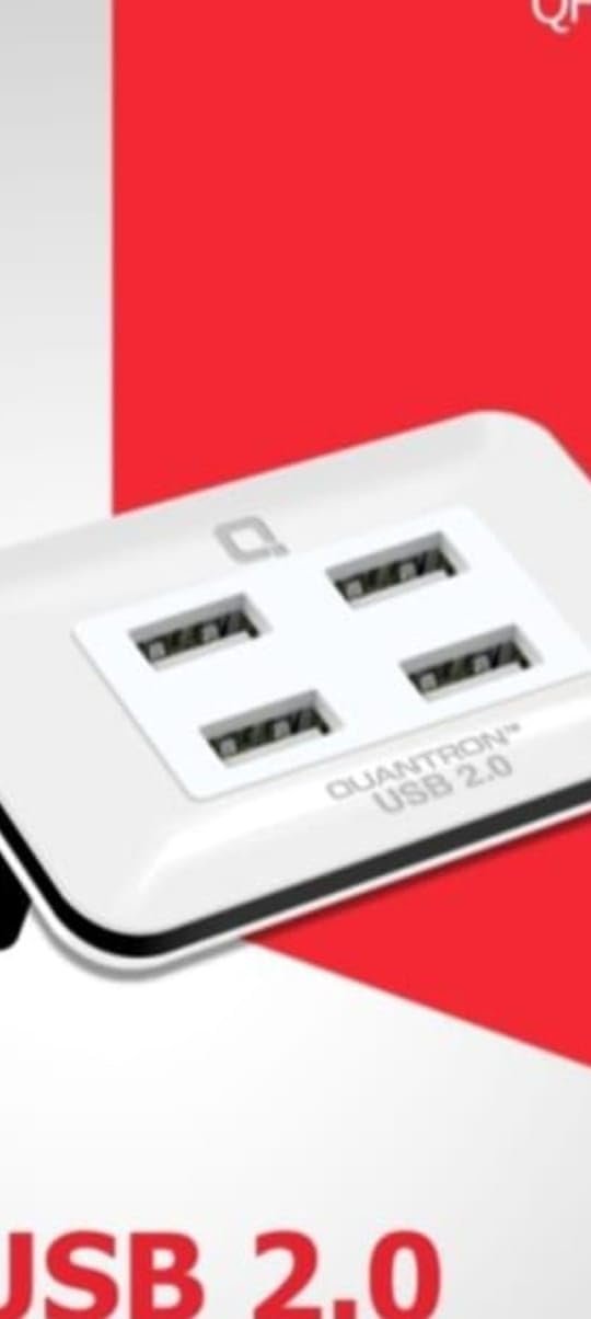 QUANTRON QUH-220 USB 4 Port Hub for Desktop Server PC Notebook Laptop. - Image 3