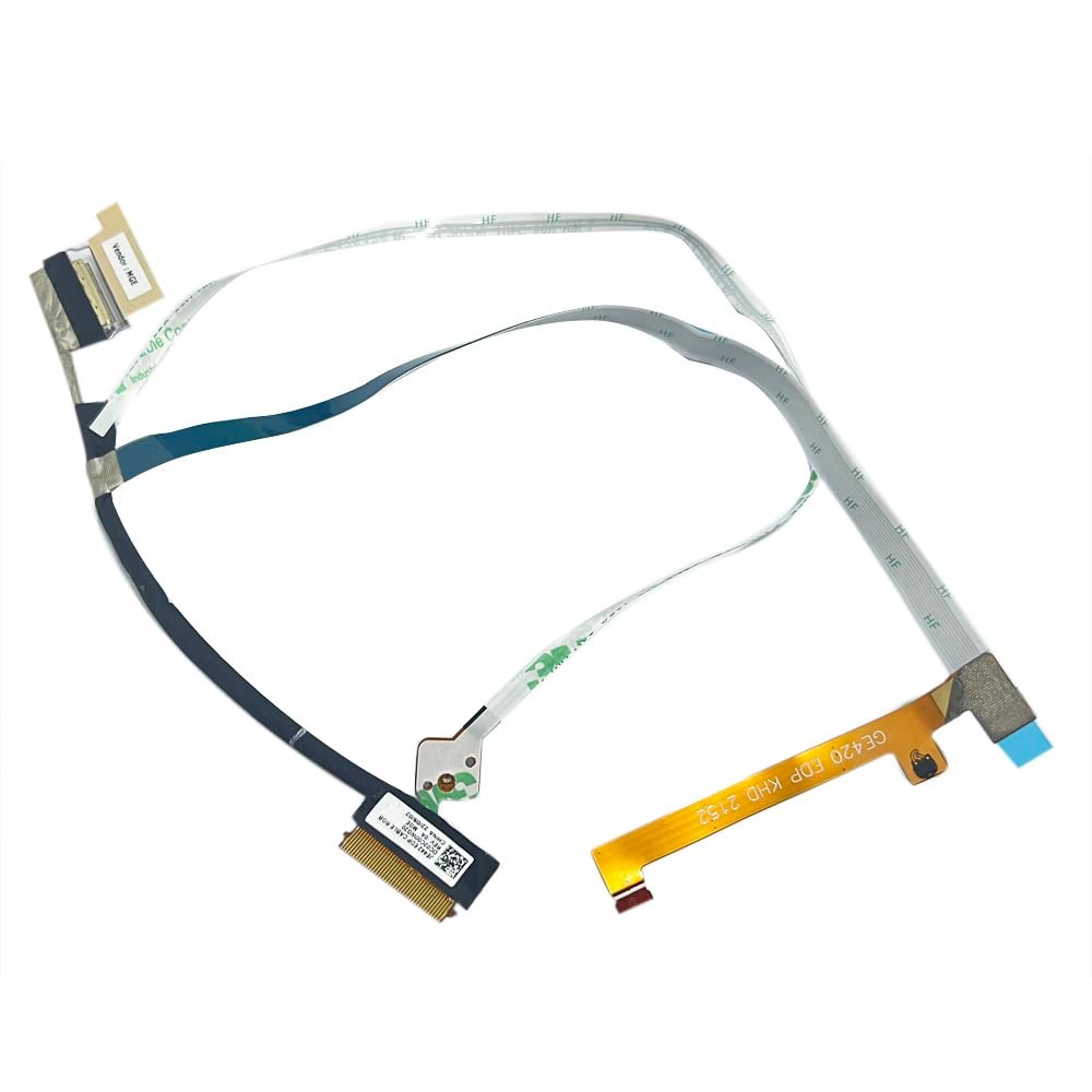 Laptop 30PIN LCD EDP RGB Cable LED LVDS Video Screen Line Display Flex Cable Wire Replacement for Lenovo ThinkPad E14 Gen 4 21E3 21E4 5C11C12685 DC02C00WG20 DC02C00WG00