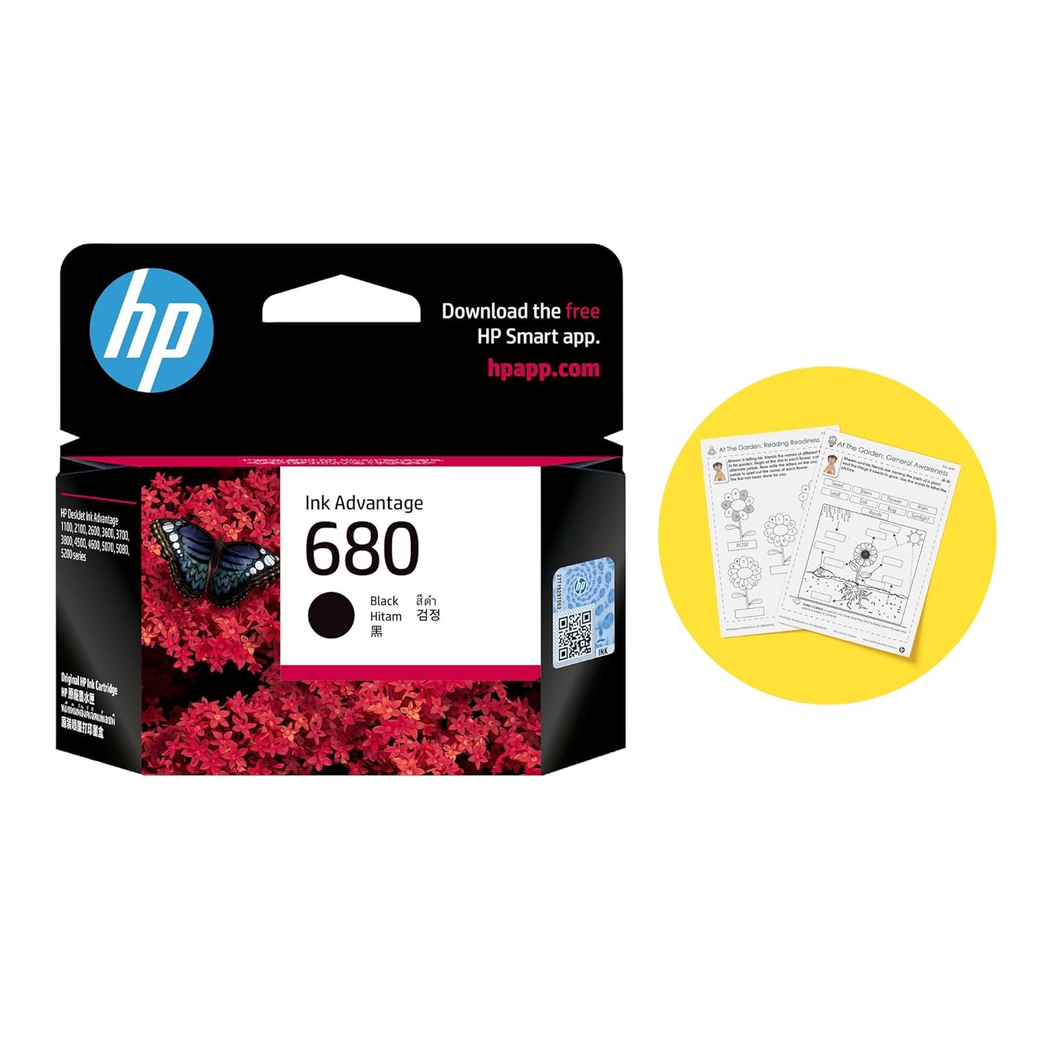 HP 678 Tri-Color Ink Cartridge