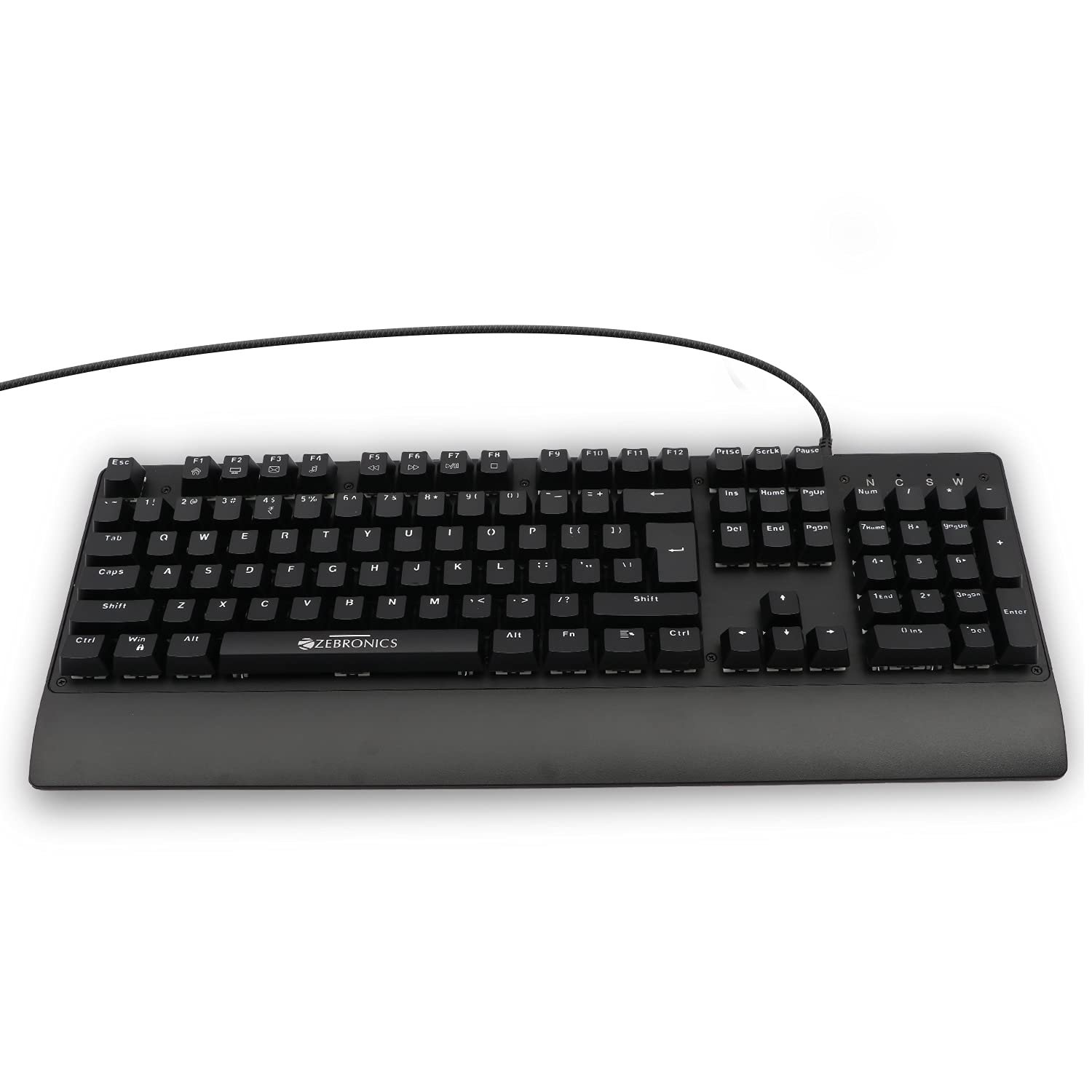 If you're searching for a reliable and high-performance mechanical keyboard to elevate your typing or gaming experience, the ZEBRONICS Zeb-Nitro 1 is a standout choice. - Image 2